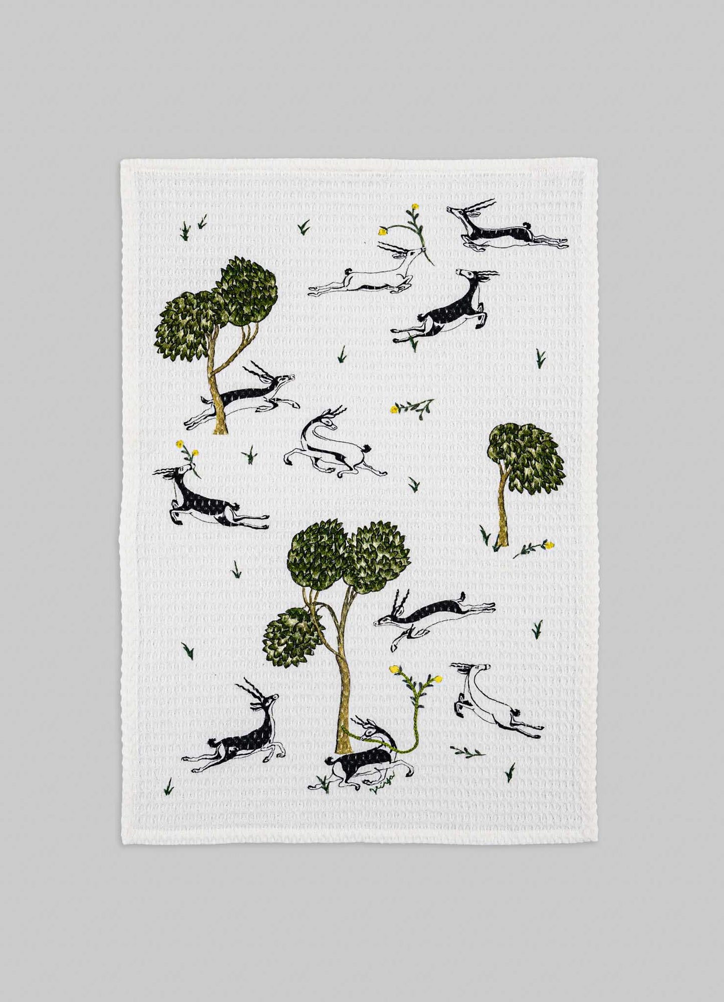 Majestic Blackbuck Hand Towels - Set of 2