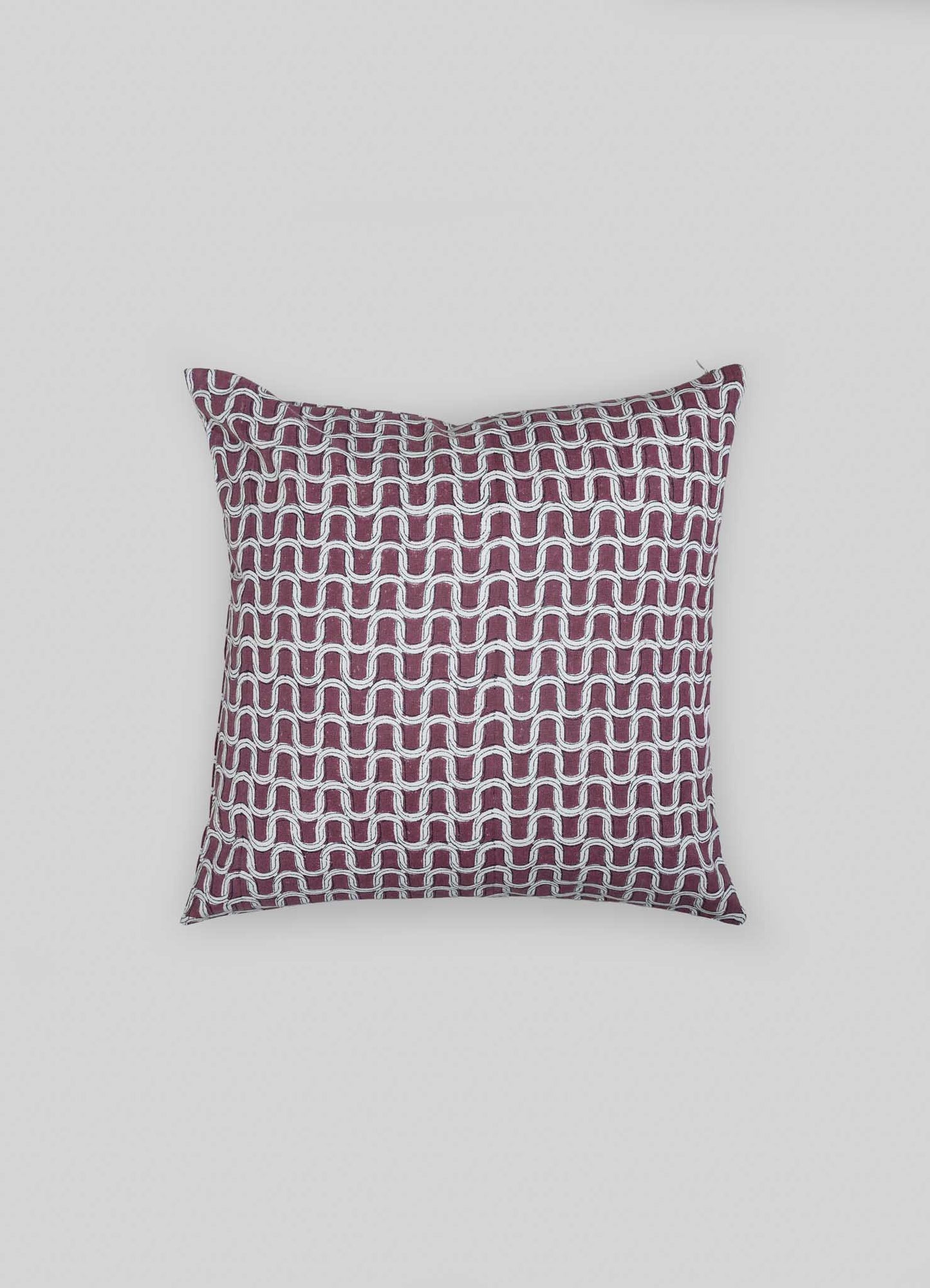 Tree Full Of Parrots Plum Cushion Cover 18"x18"