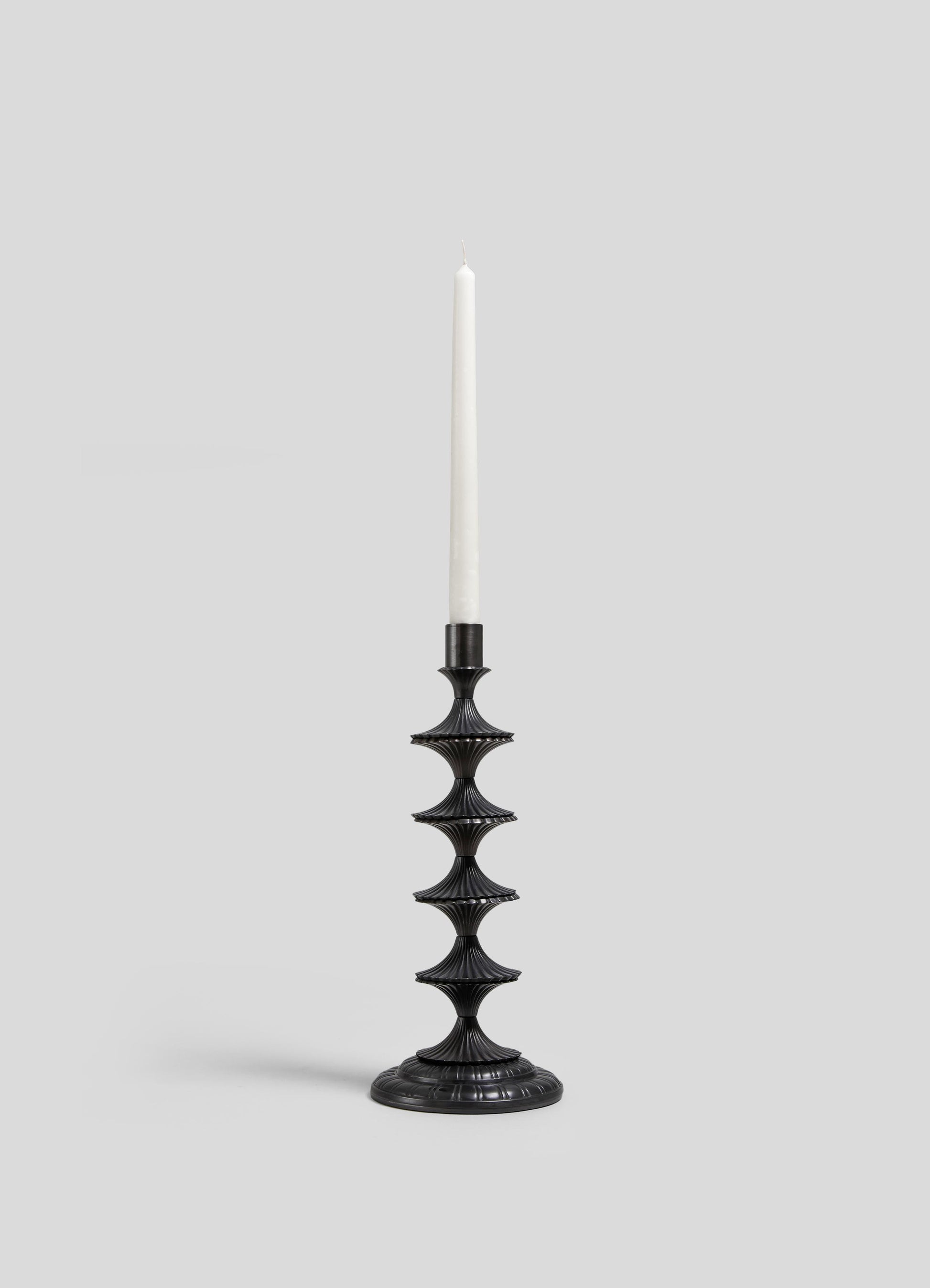 City Palace Bronze Candle Stand Large