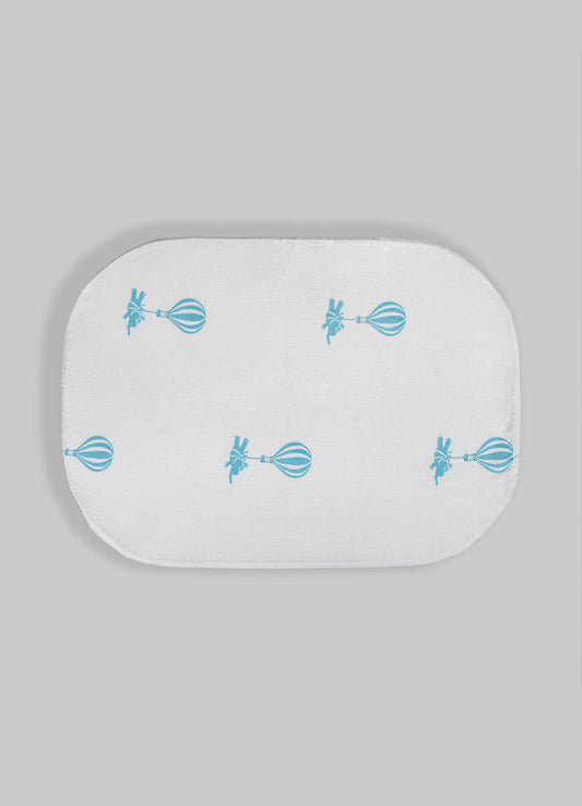Mela Blue Baby Fitted Sheet
