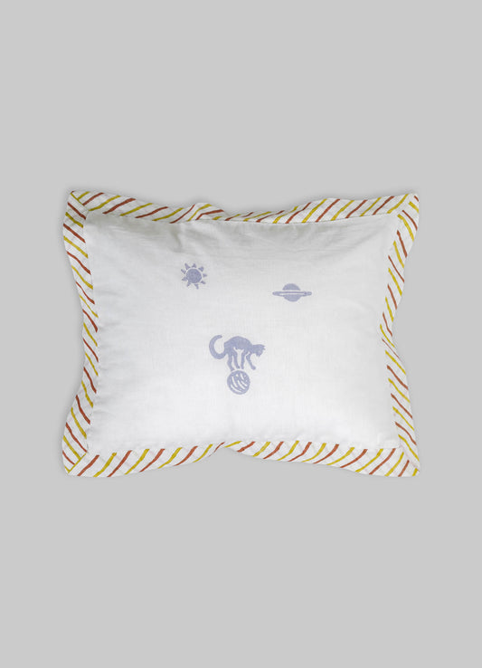Mela Lavender & Green Baby Pillow