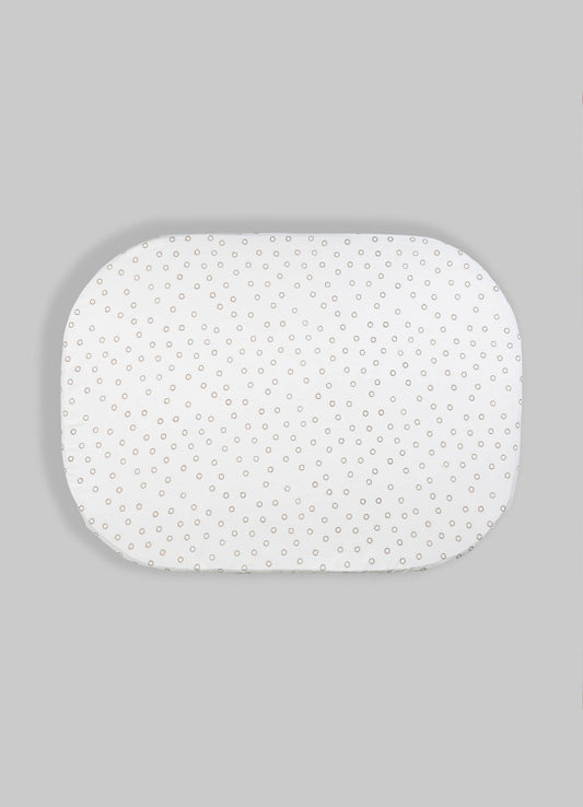 Mela Beige Baby Fitted Sheet