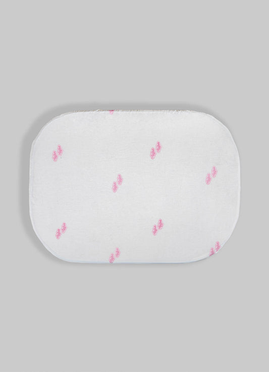 Mela Pink Baby Fitted Sheet