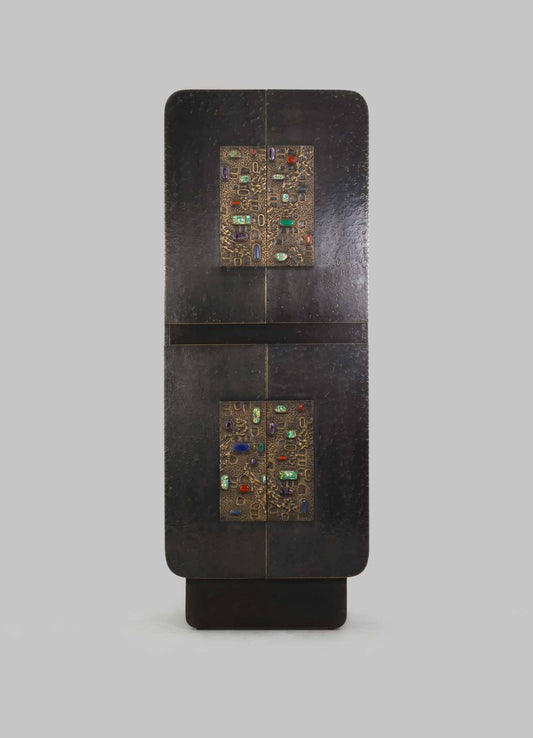 Tutti Frutti Bronze Cabinet Tall