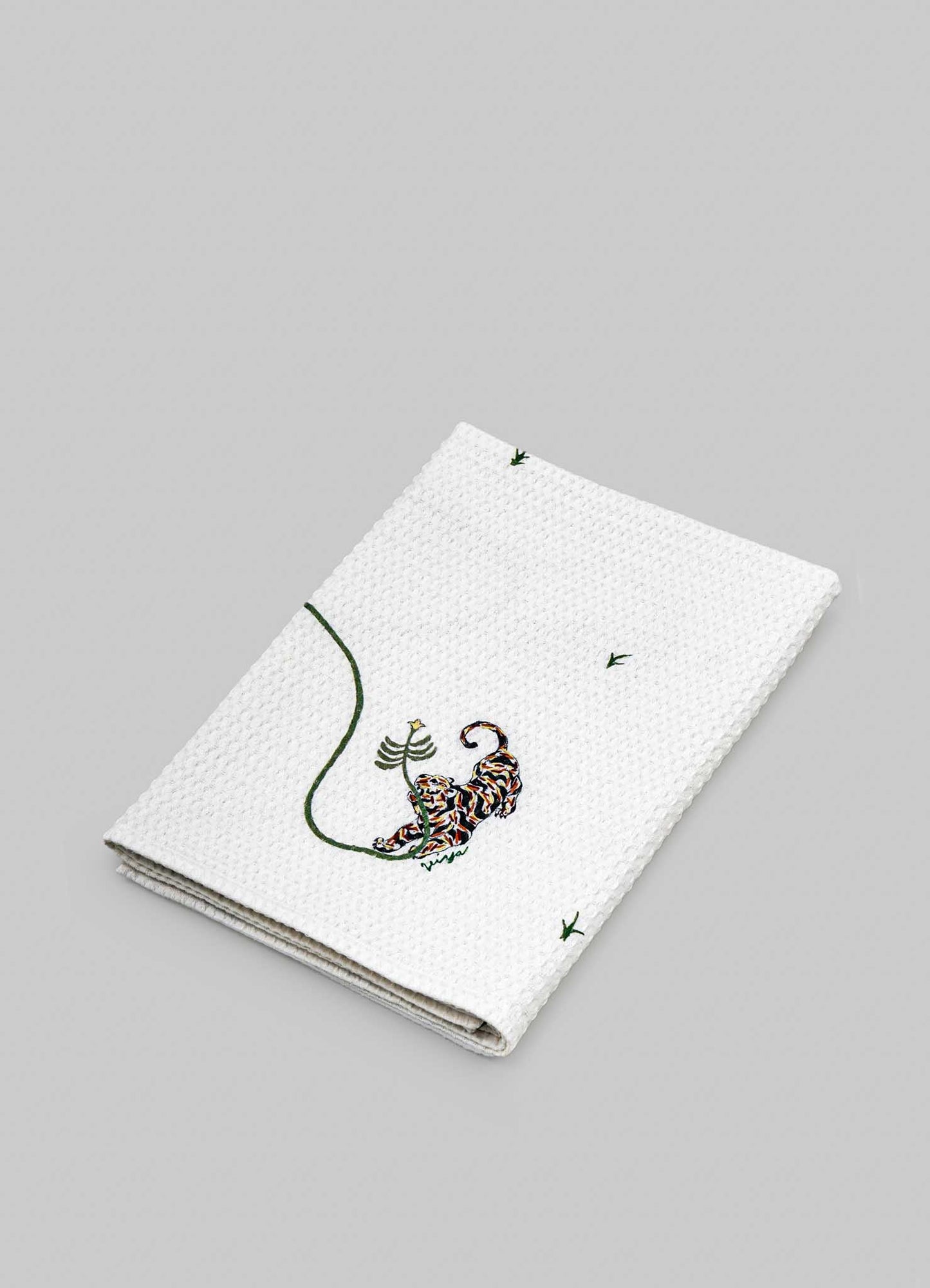 Lounging Tiger Bath Towel