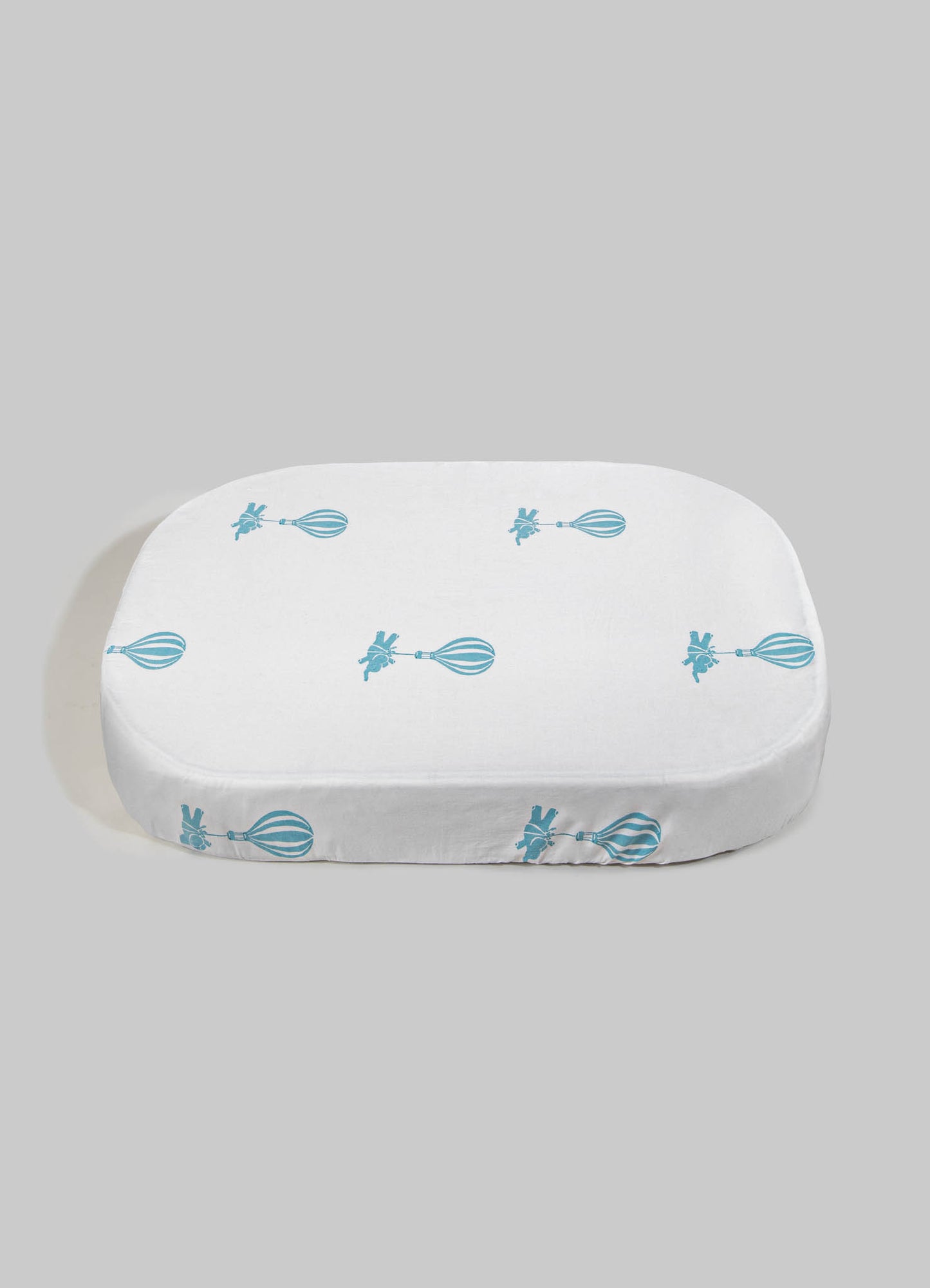 Mela Blue Baby Fitted Sheet
