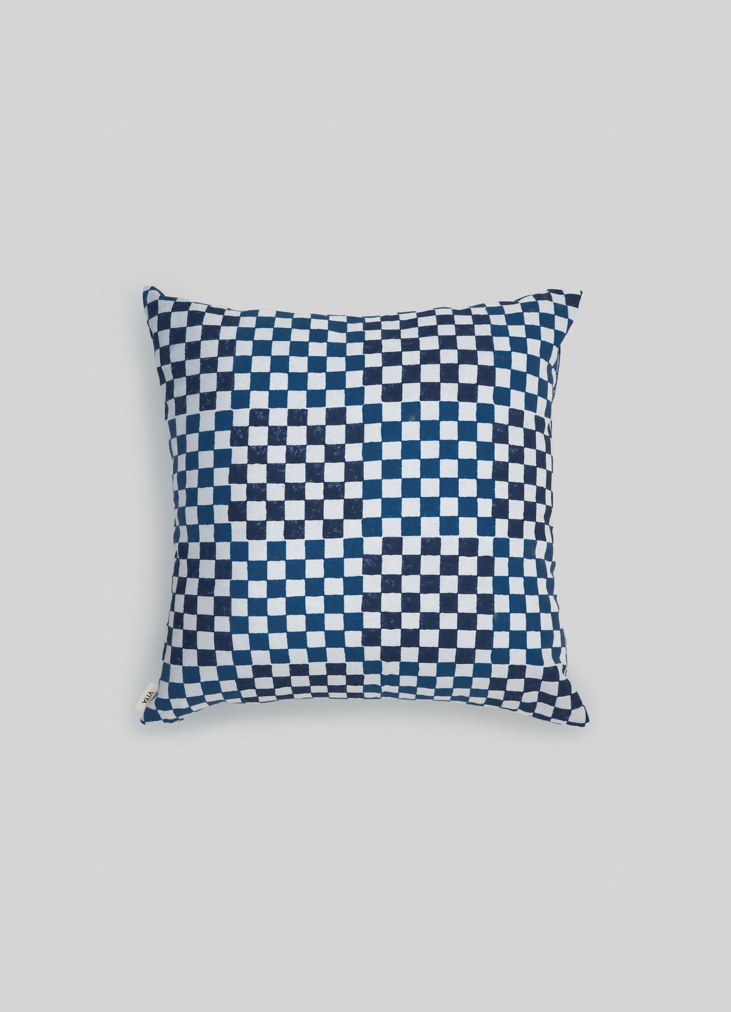 luxury blackbuck cushion viya blue