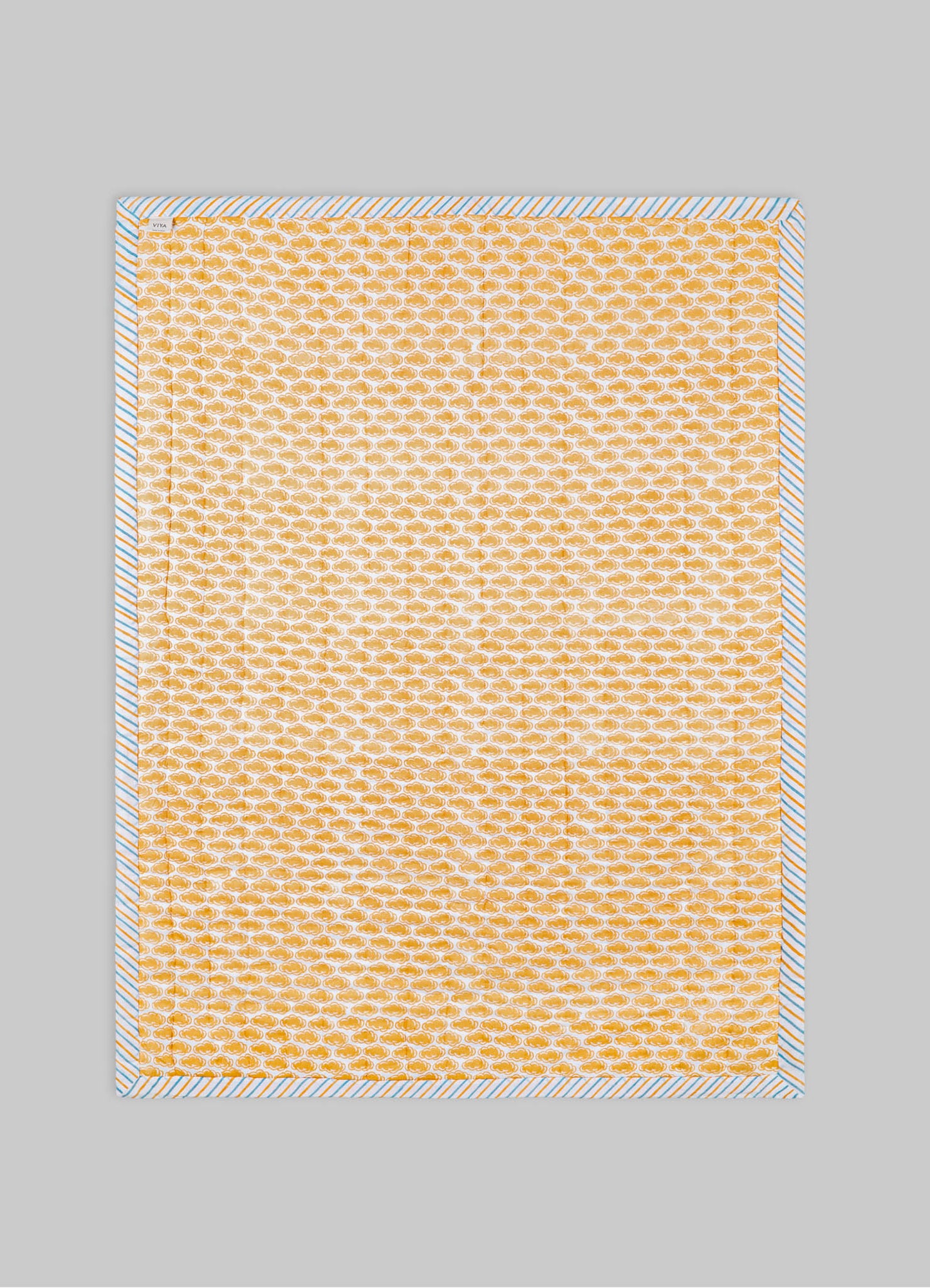Mela Pink & Orange Baby Quilt