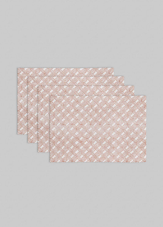 Paigah Rust Placemats - Set of 4
