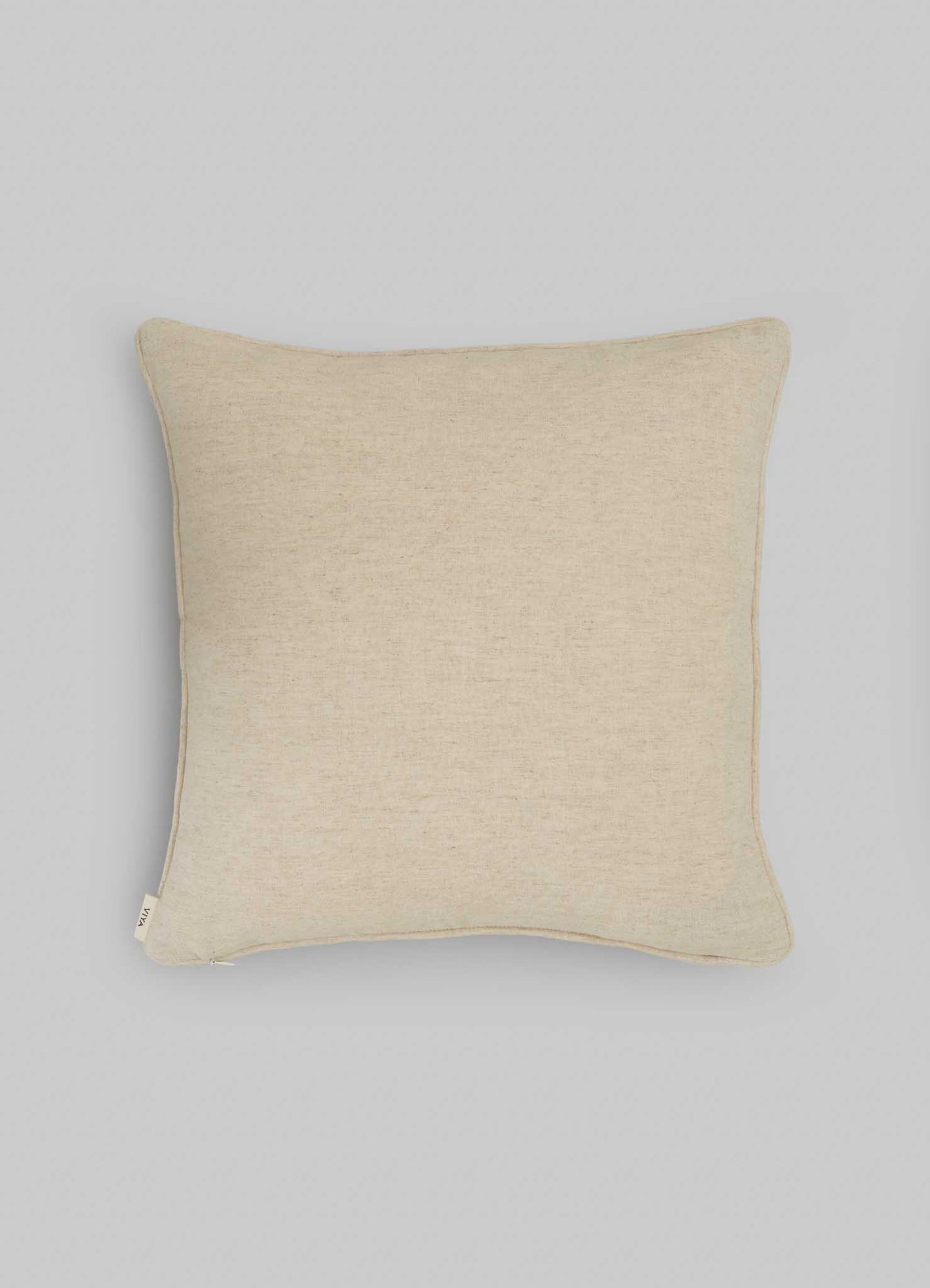 Dreamscape Blue Embroidered Mounds Cushion Cover 18"x18"