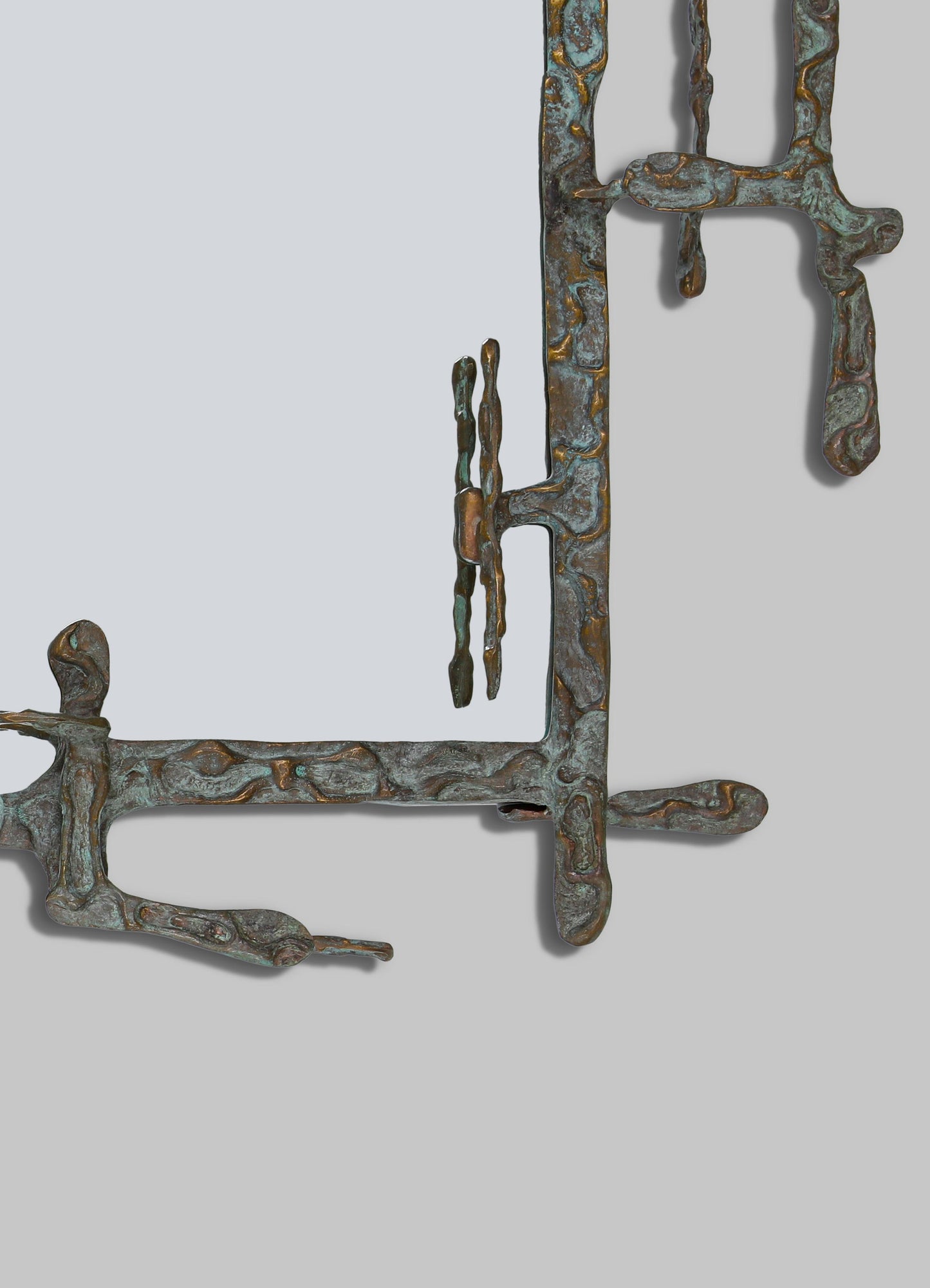 Harappa Verdigris Mirror