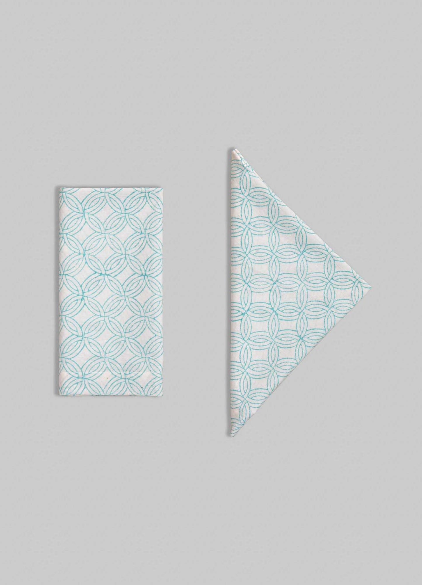 Paigah Aqua Napkins - Set of 4