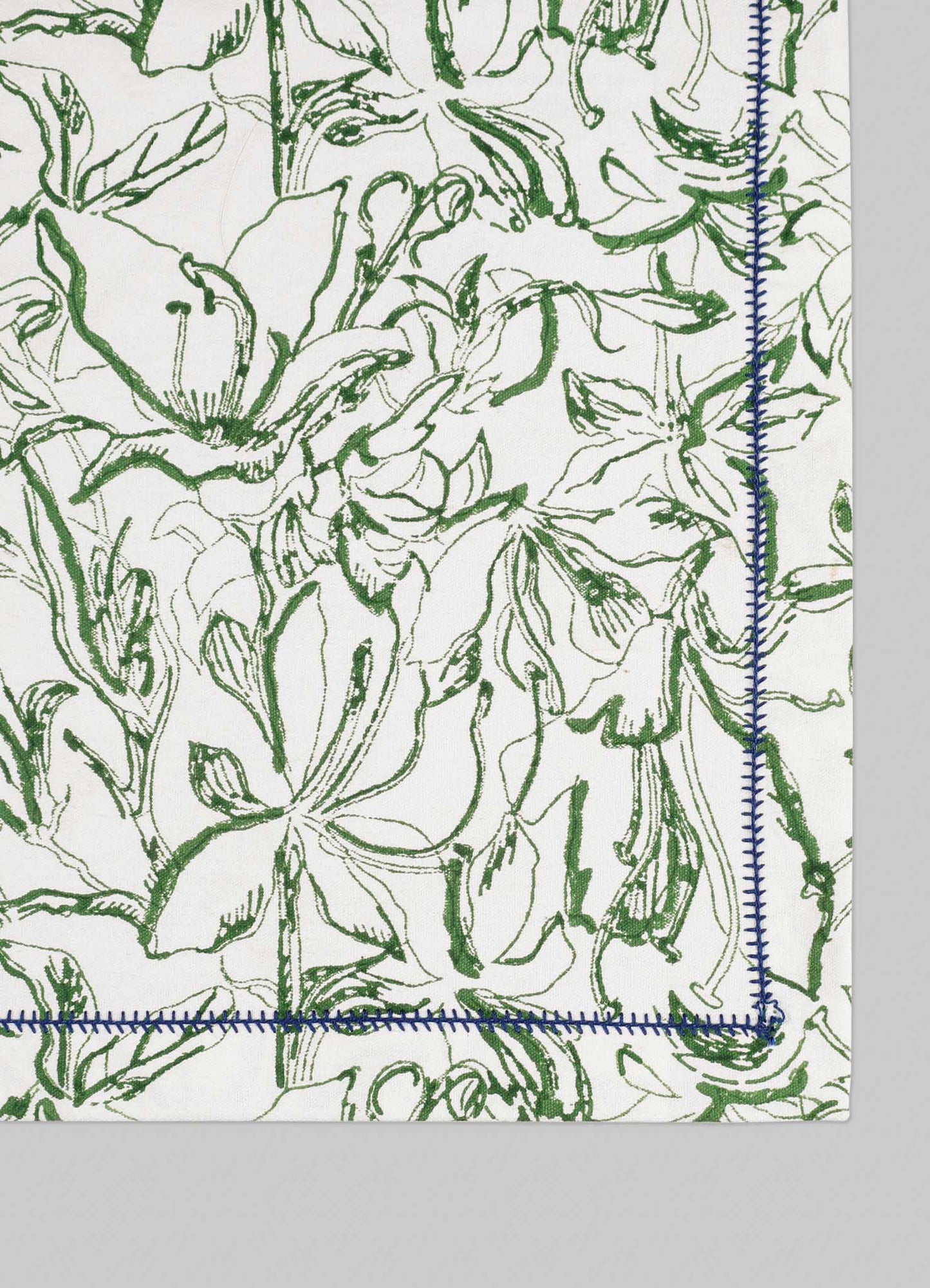 Spring Bouquet Green Placemats - Set of 4