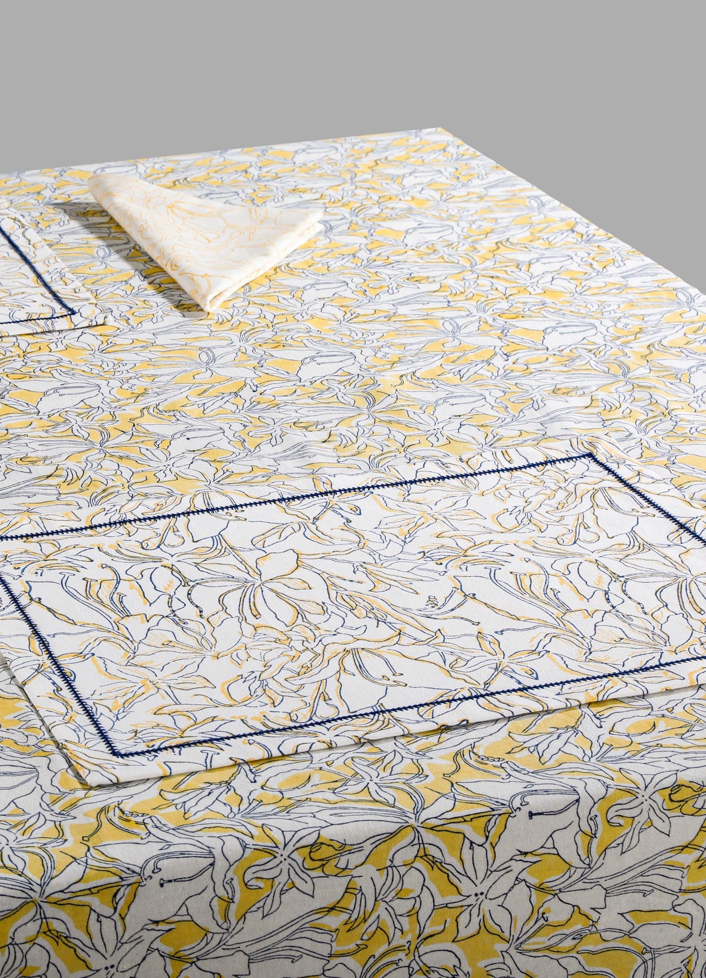 Spring Bouquet Yellow Placemats - Set of 4
