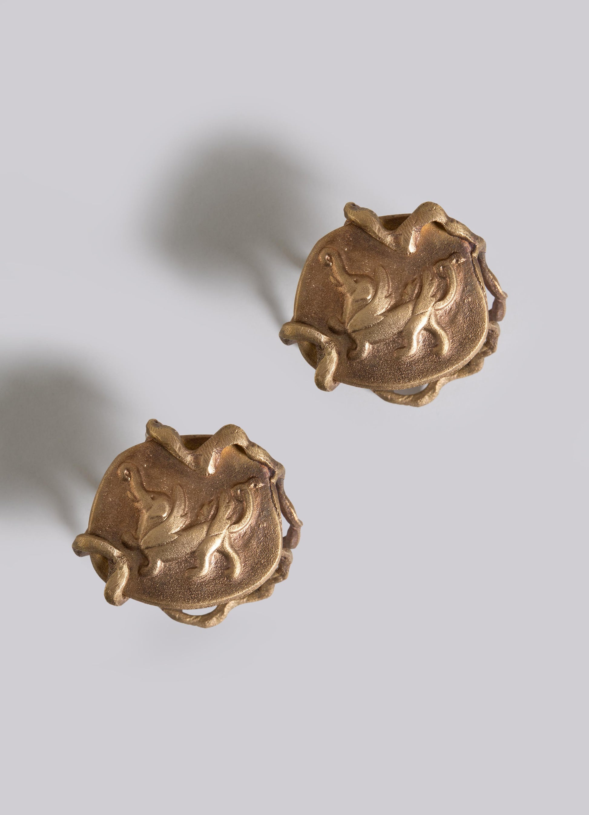 Gajasimha Napkin Rings - Set of 2