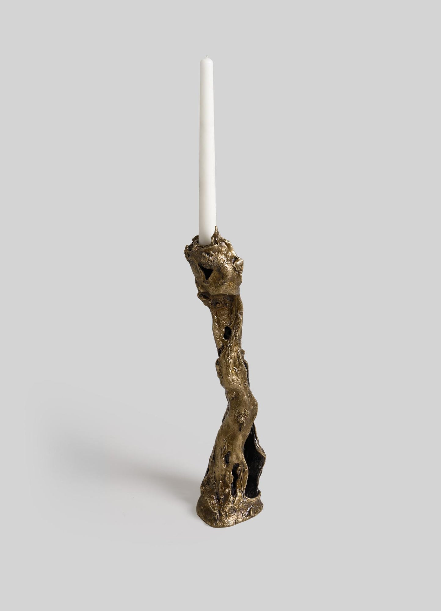 handmade luxury candle sticks viya patinated