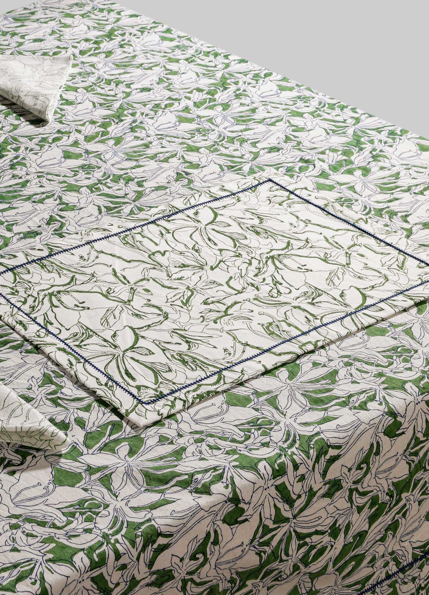 Spring Bouquet Green Placemats - Set of 4