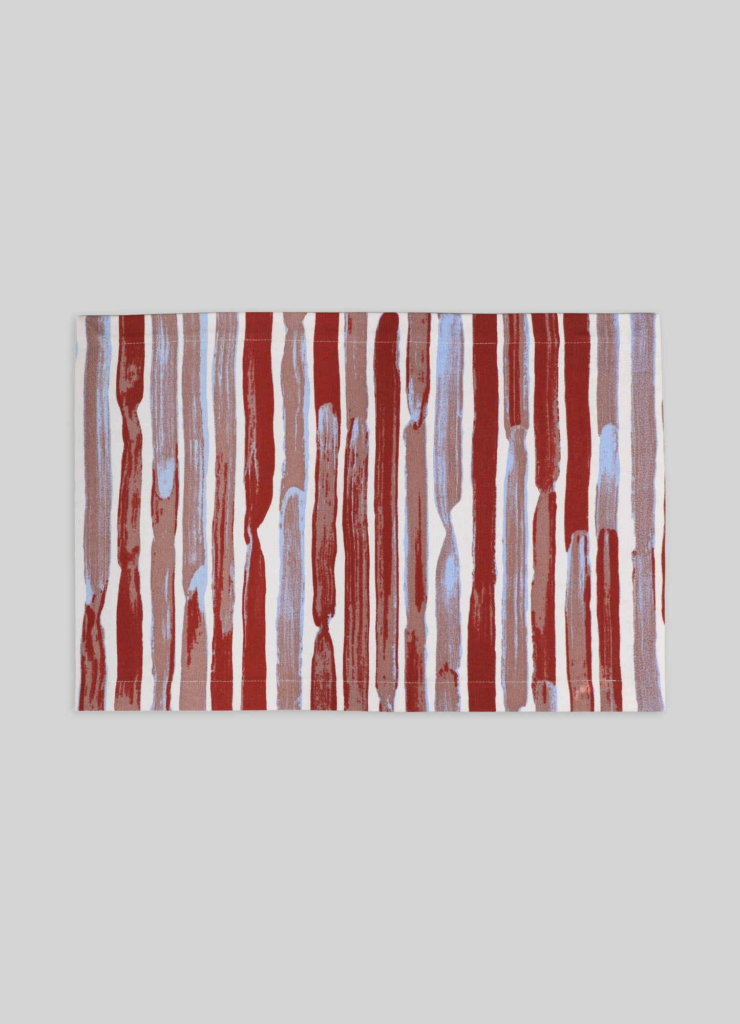 Blossom Red Stripe Placemats - Set of 4