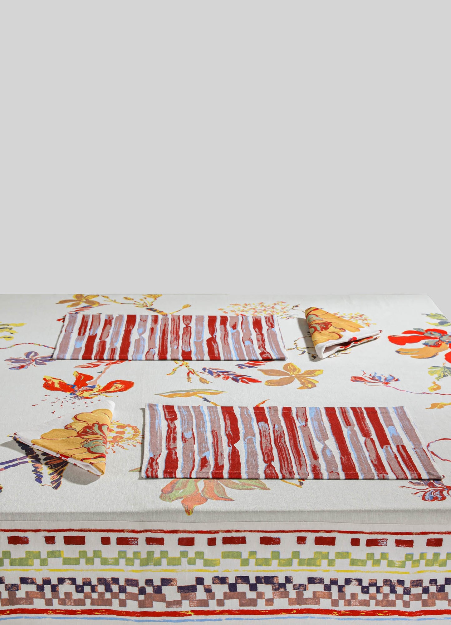 Blossom Red Table Cloth