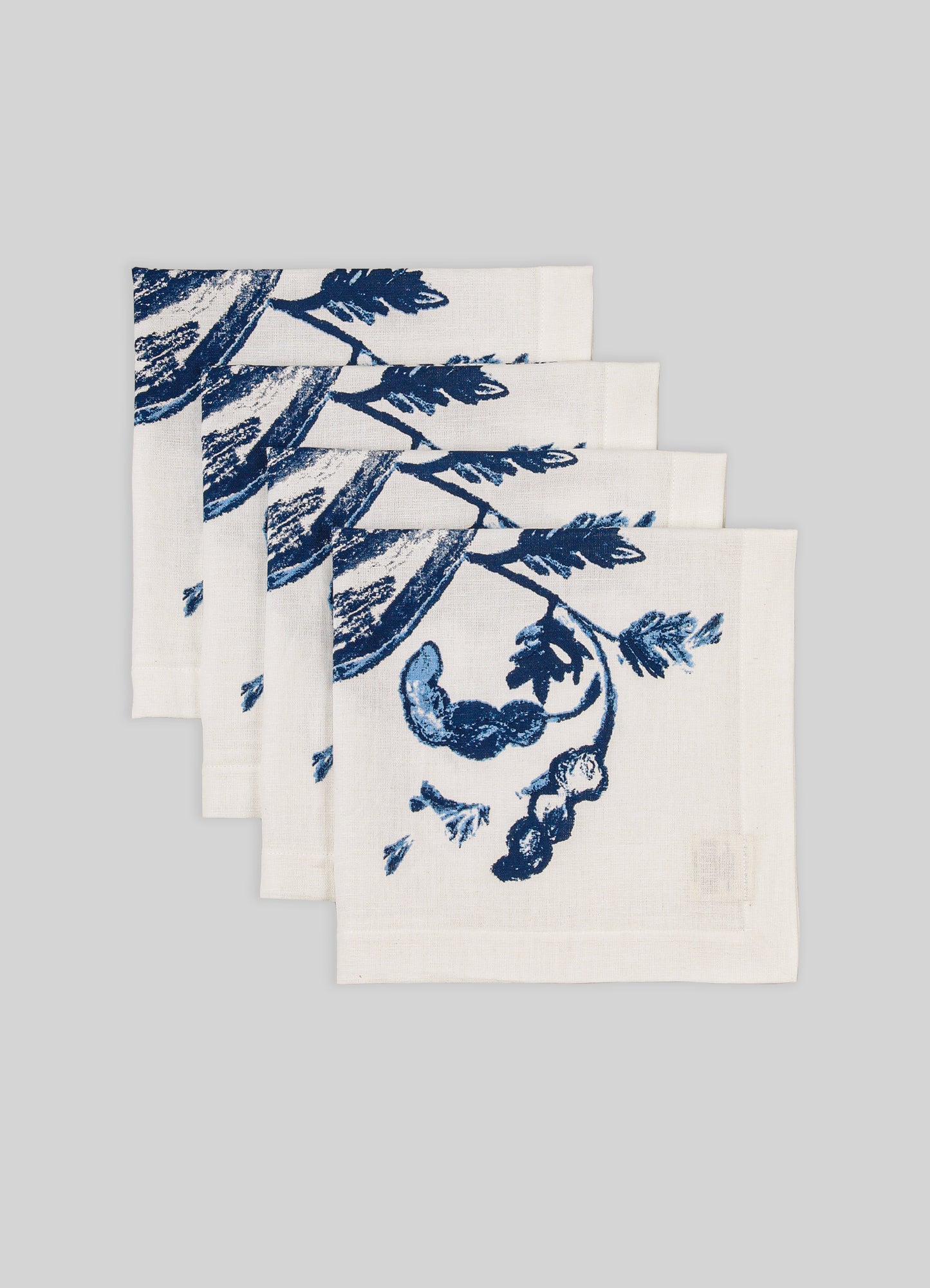 Coconut Blue Napkins - Set of 4