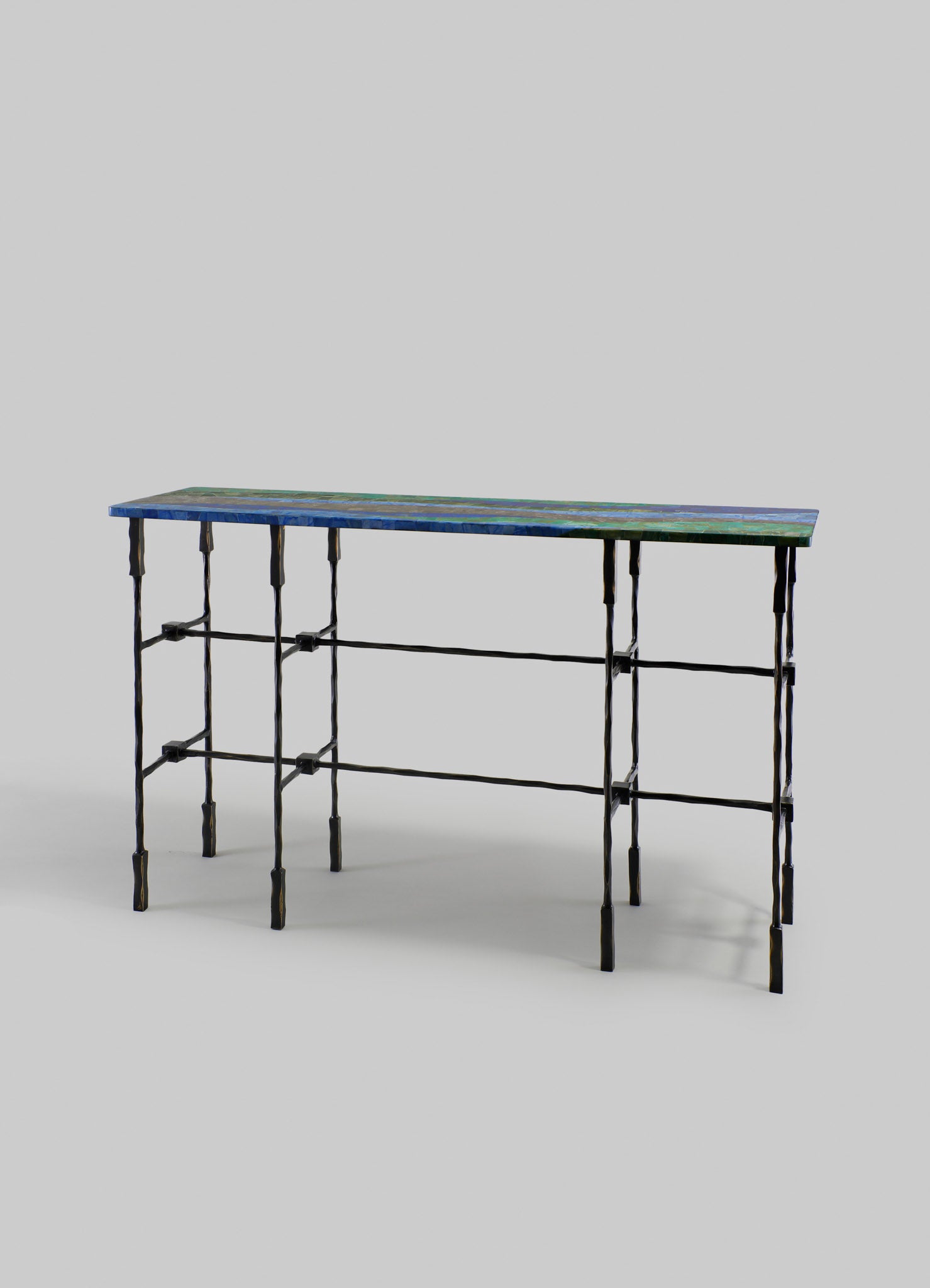 metal console table