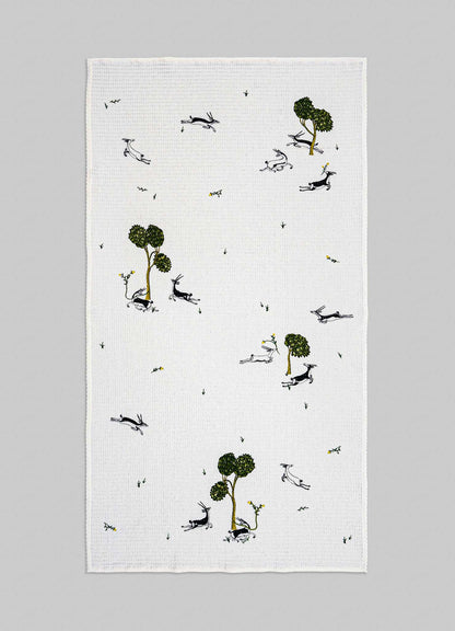 Majestic Blackbuck Bath Towel