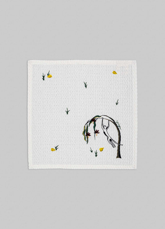 Mischievous Monkey Face Towels - Set of 4