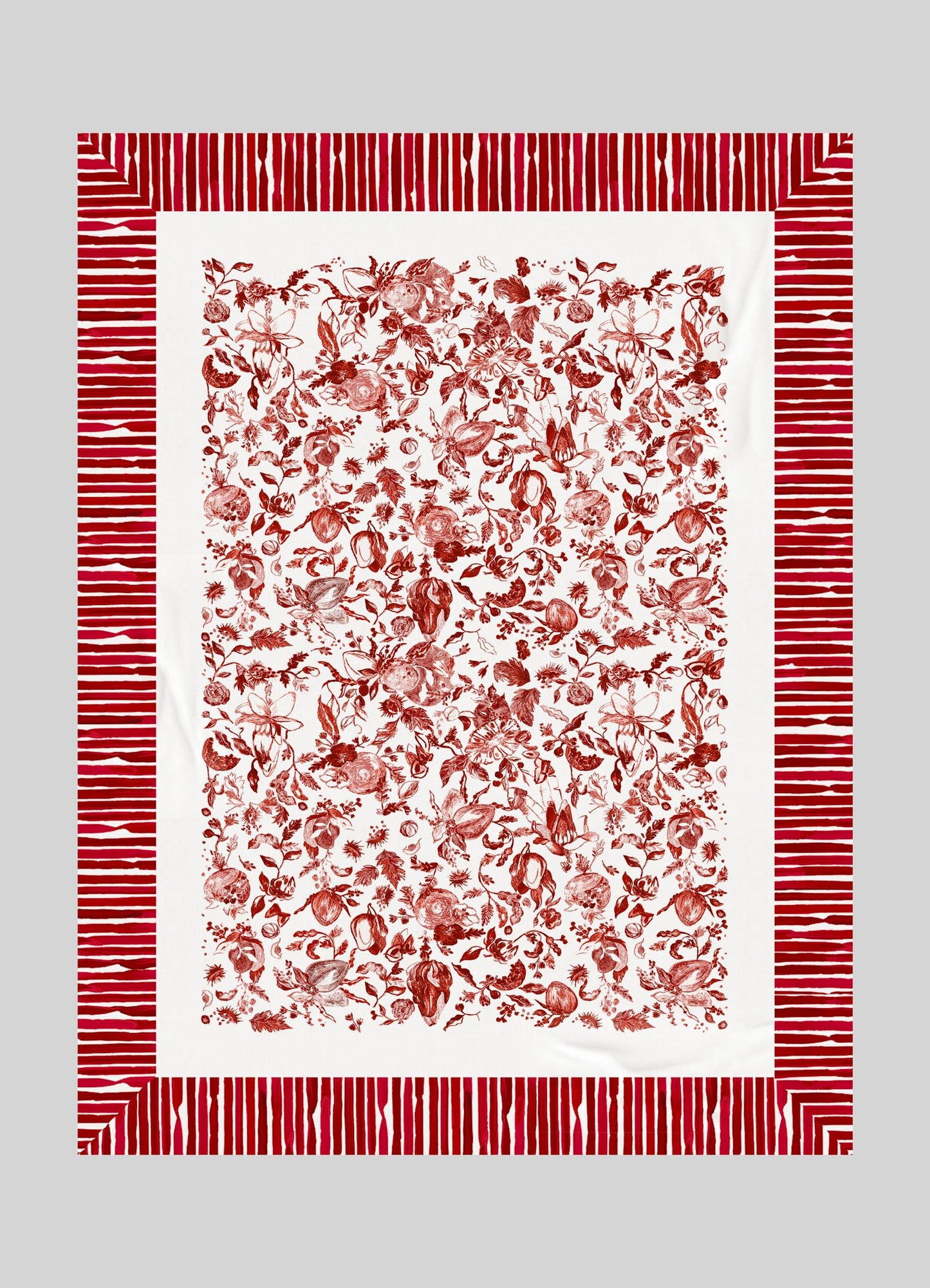 Orchard Red Table Cloth