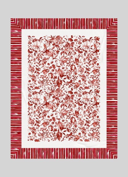 Orchard Red Table Cloth