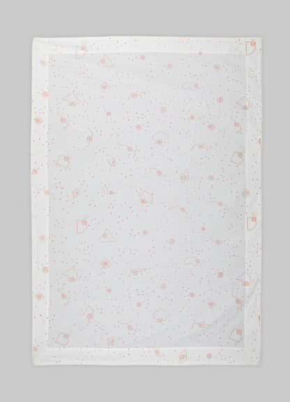 Elephant & Hare Coral Flat Sheet