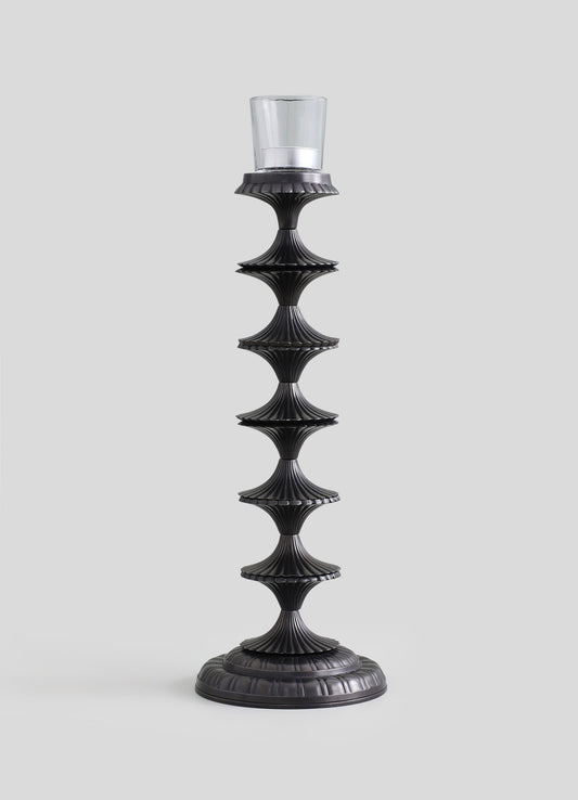 Rambagh Bronze Candle Stand Tall