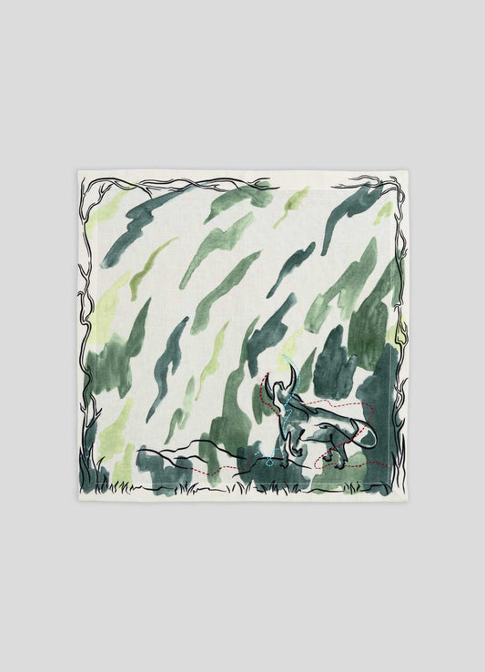 Taurus Green Napkin