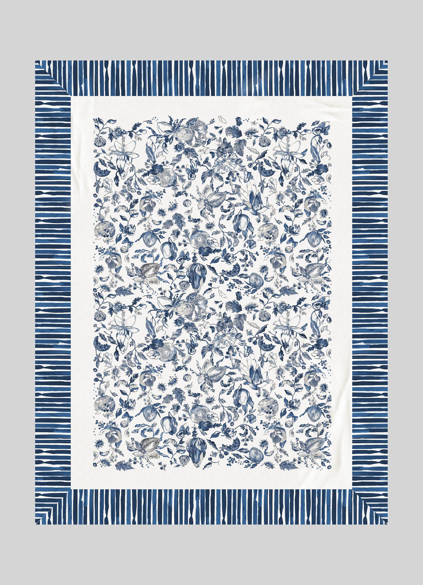 Orchard Blue Table Cloth