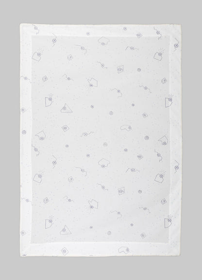 Elephant & Hare Blue Flat Sheet