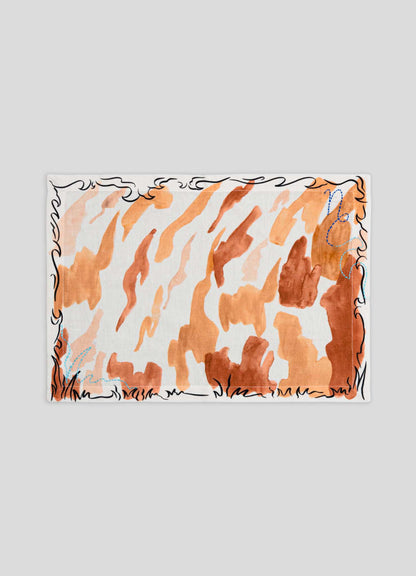 Capricorn Orange Placemat