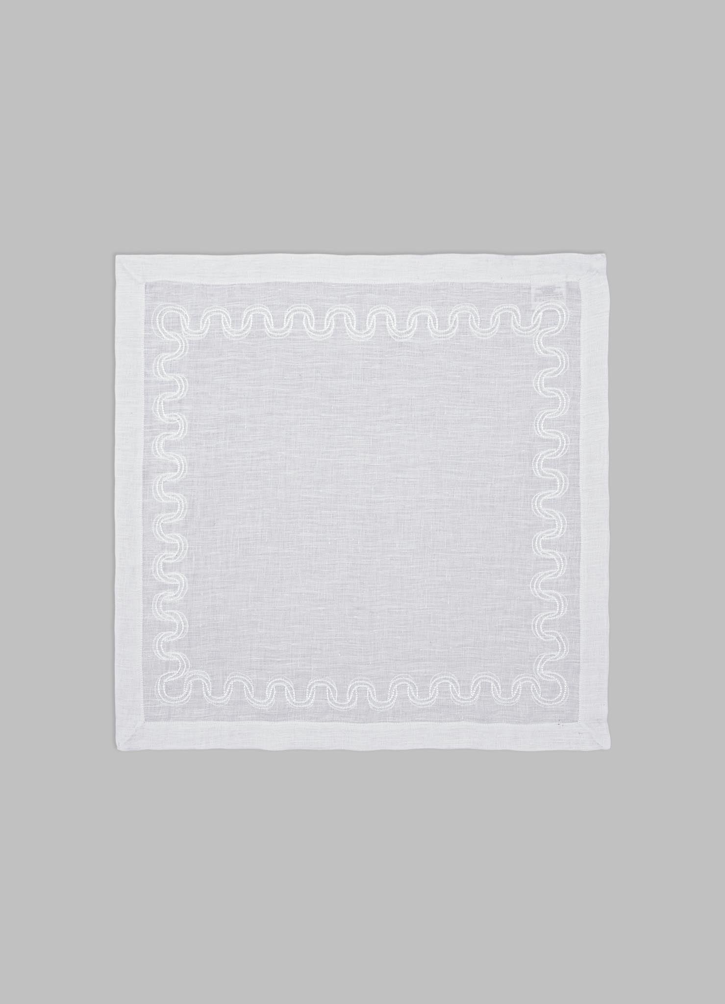 luxury white cloth napkins