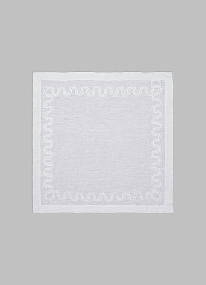 luxury white cloth napkins