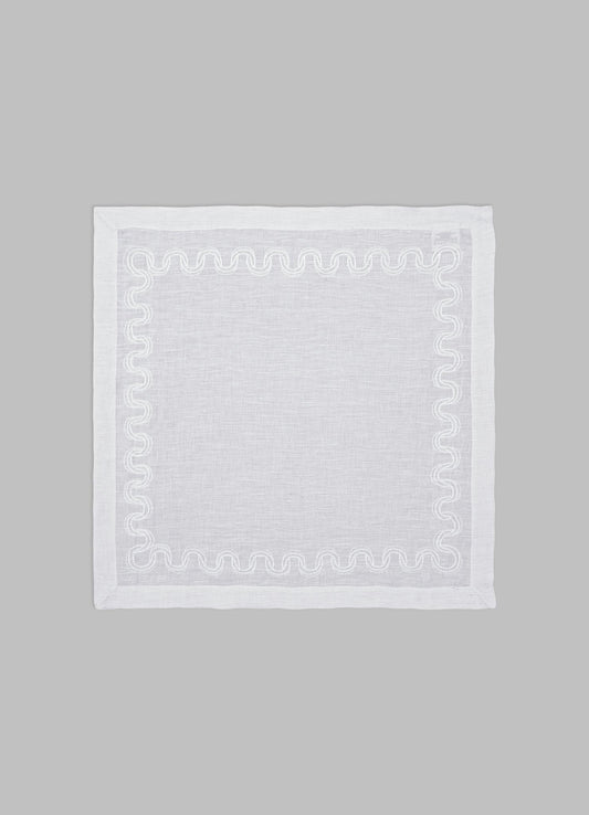 luxury white cloth napkins