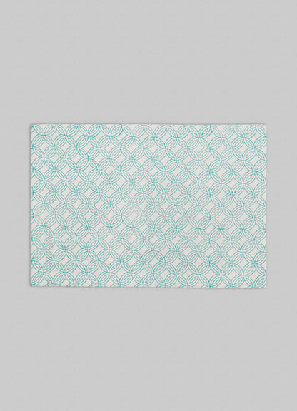 Paigah Aqua Placemats - Set of 4