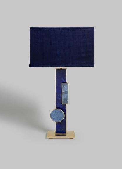 Plaza Blue Table Lamp B