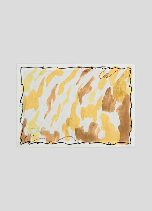 Gemini Yellow Placemat