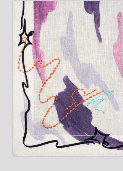 Libra Purple Placemat