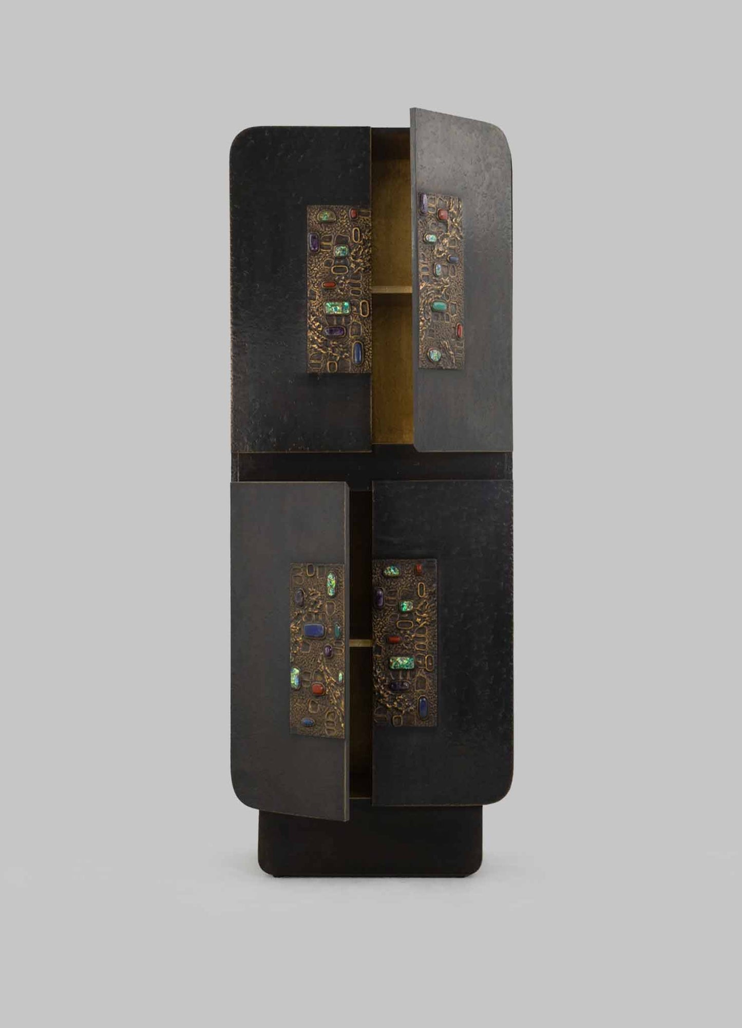 Tutti Frutti Bronze Cabinet Tall