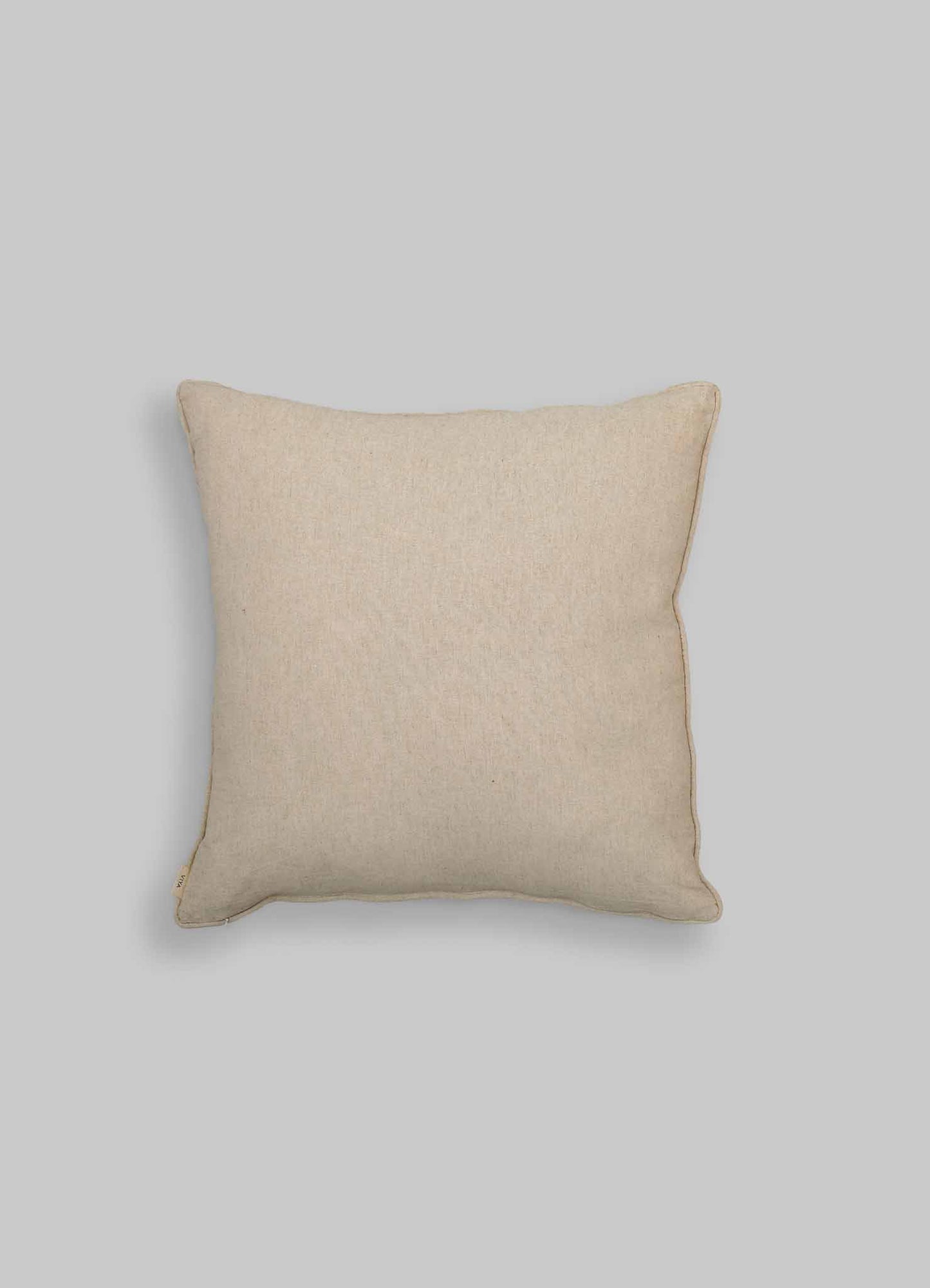 Dreamscape Red Embroidered Cushion Cover A 18"x18"