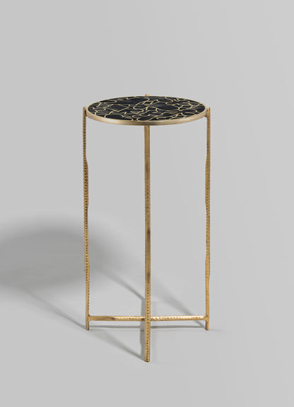 Rummy Black Side Table