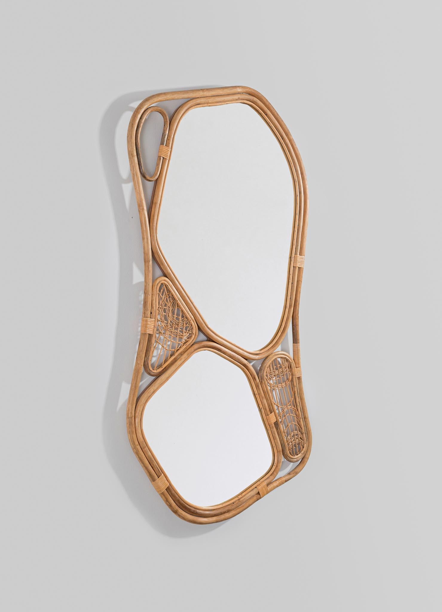 cane mirror frame