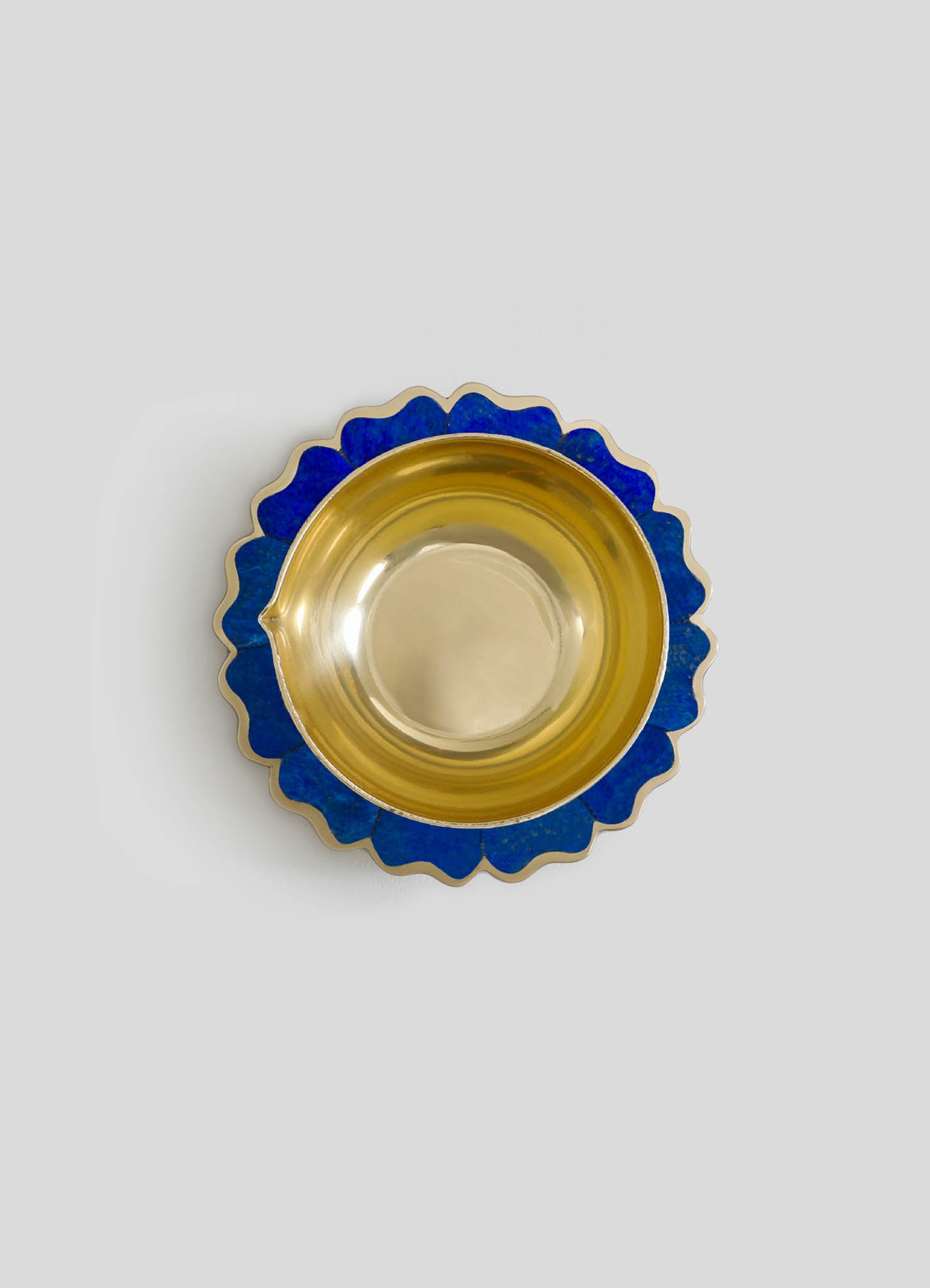 brass diya lamp