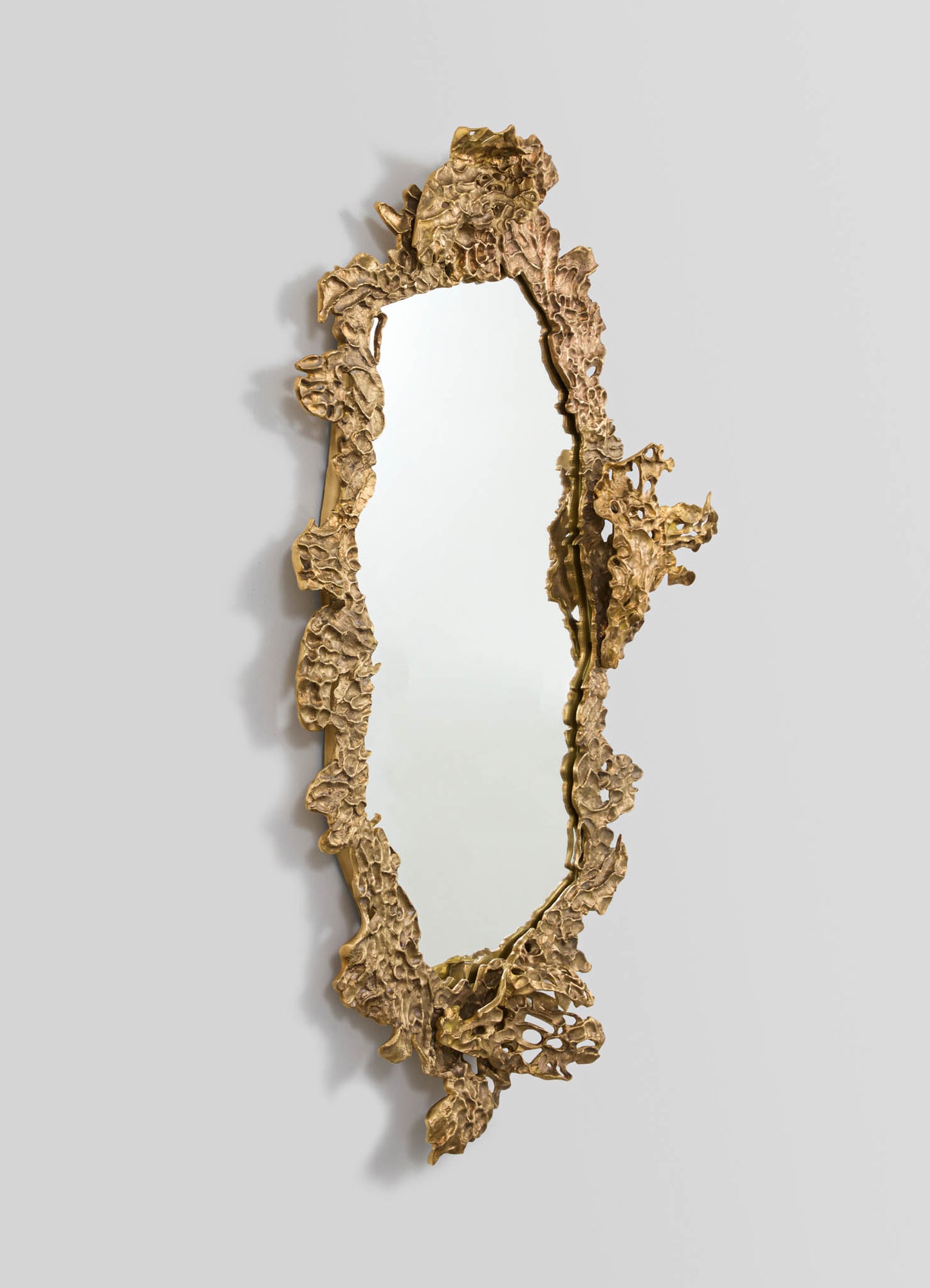 antique brass mirror frame