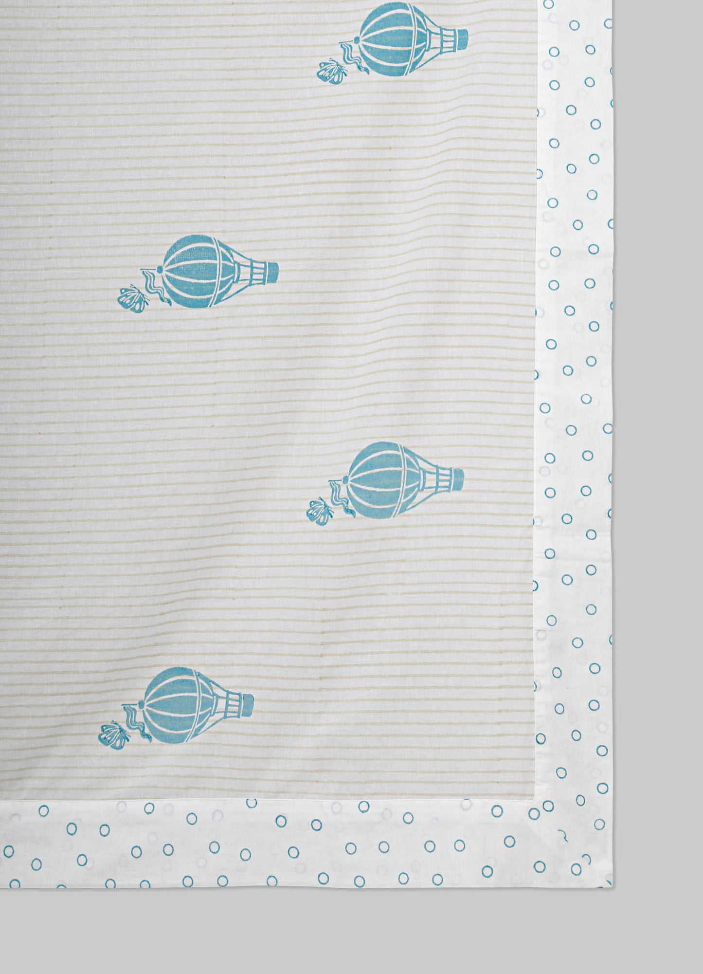 Mela Blue Flat Sheet
