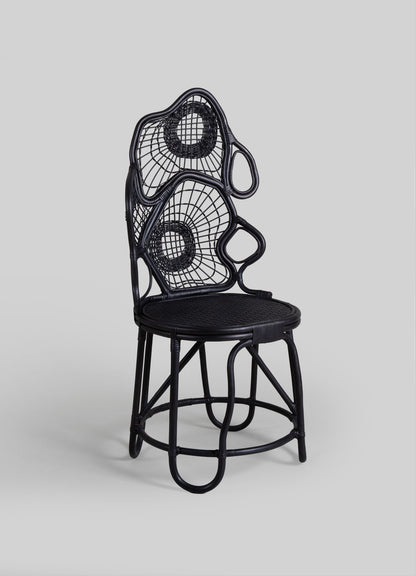 Chakra Black Chair Tall